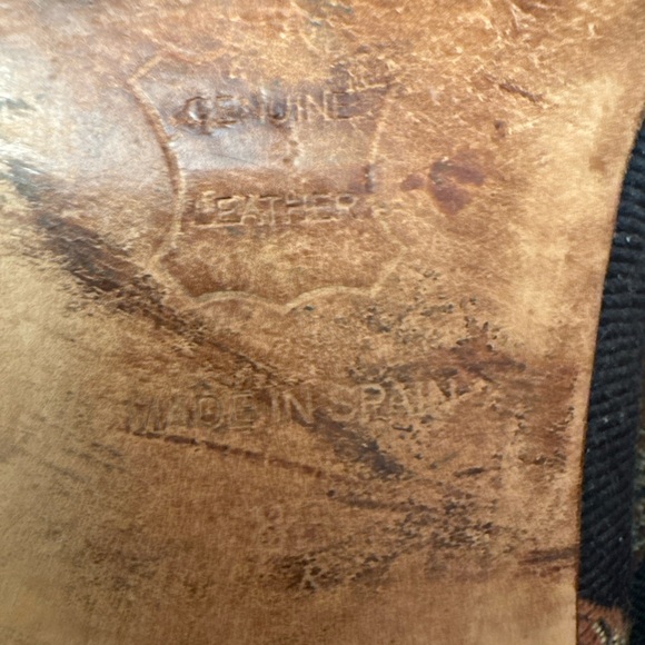 Talbots Black Rooster Embroidered Flats - Picture 10 of 11